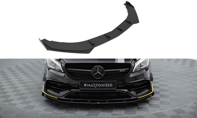 Street Pro Front Splitter + Flaps Mercedes-AMG CLA 45 Aero C117 Facelift