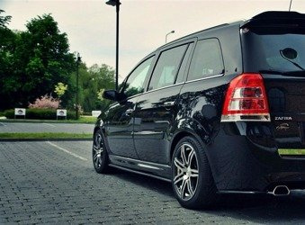 SIDE SKIRTS DIFFUSERS OPEL ZAFIRA B OPC