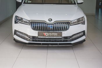 Front Splitter V.2 Skoda Superb Liftback / Combi Mk3 Facelift