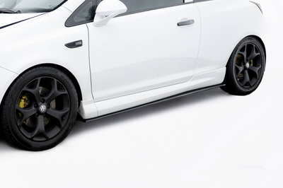 Side Skirts Diffusers Opel Corsa OPC/VXR D