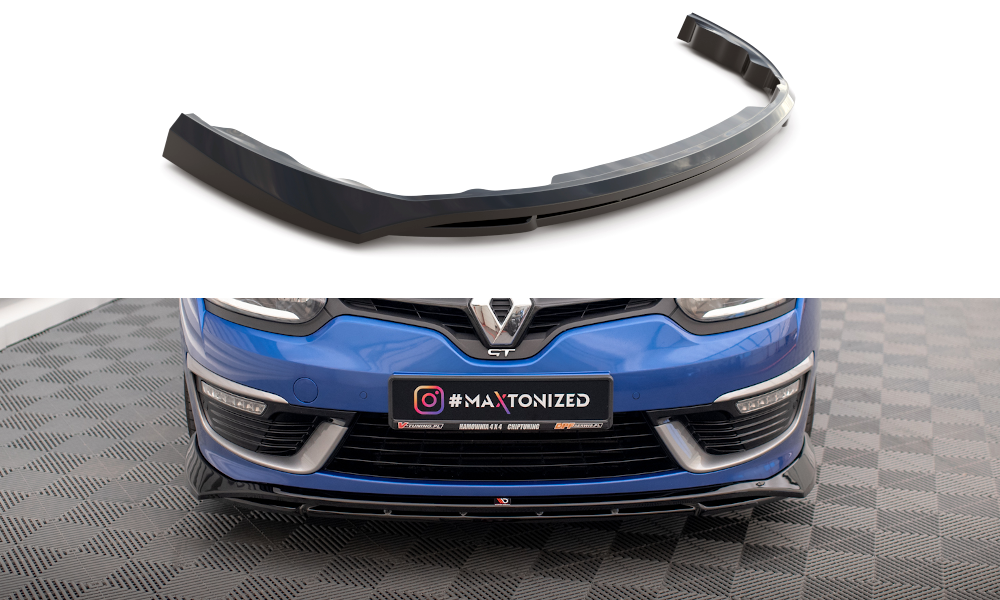 Front Splitter Renault Megane GT Line Grandtour Mk3 Facelift