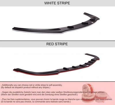 FRONT SPLITTER OPEL ASTRA J GTC