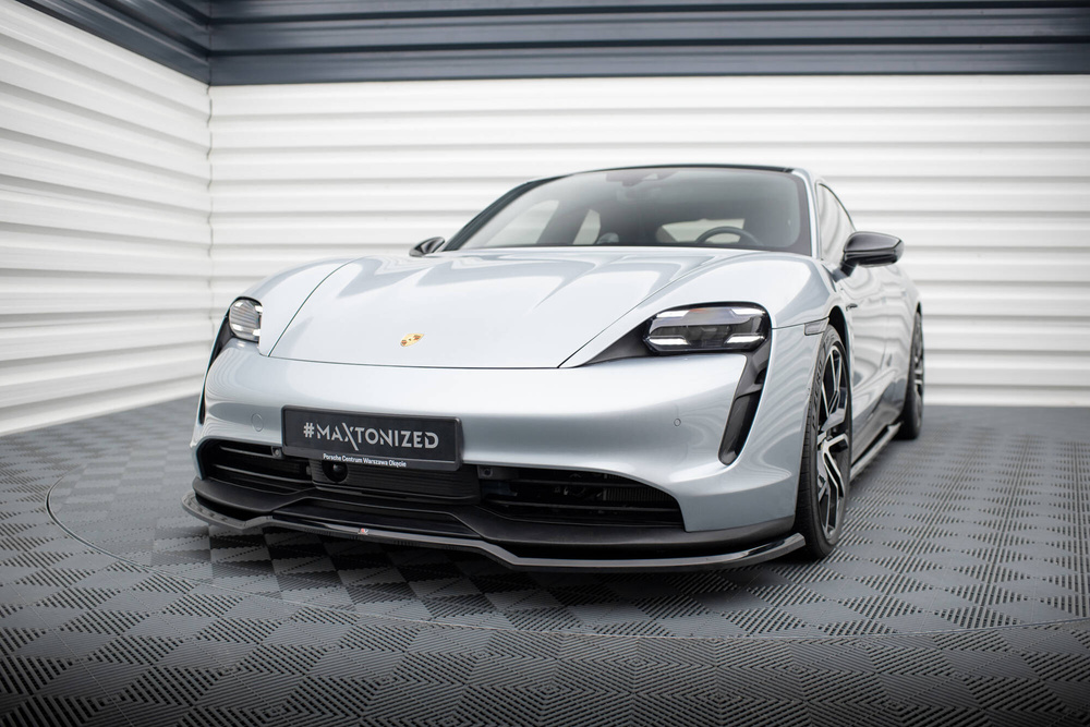 Front Splitter Porsche Taycan / Taycan 4 / Taycan 4S / Taycan GTS Mk1 