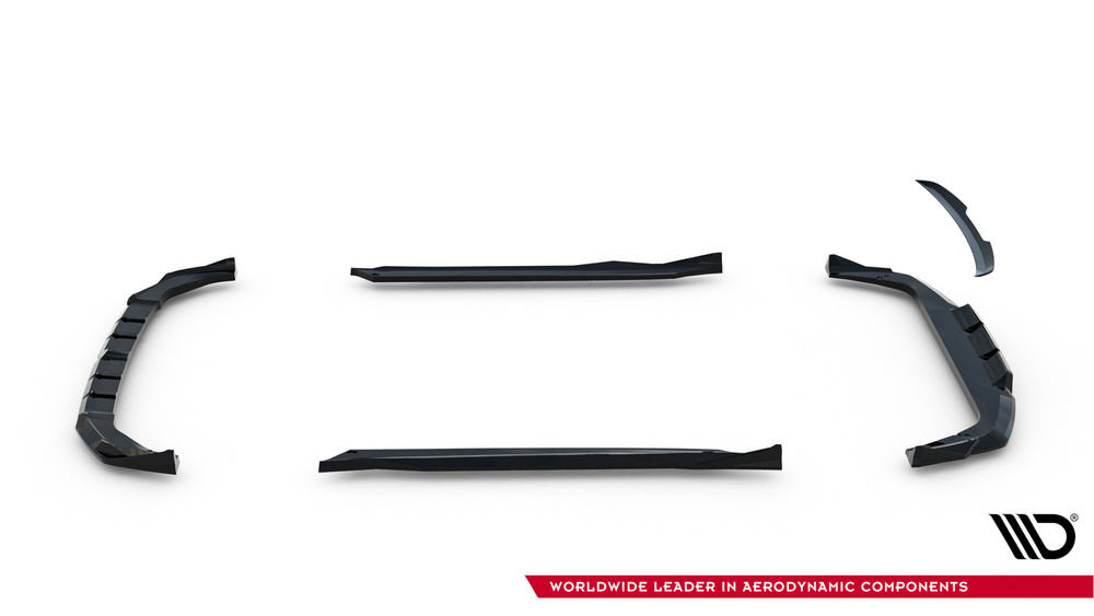 Set of Splitters BMW X2 M-Pack / iX2 U10