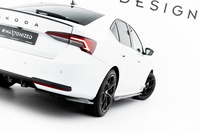 Rear Side Splitters Skoda Octavia Sportline Liftback / Combi Mk4 Facelift