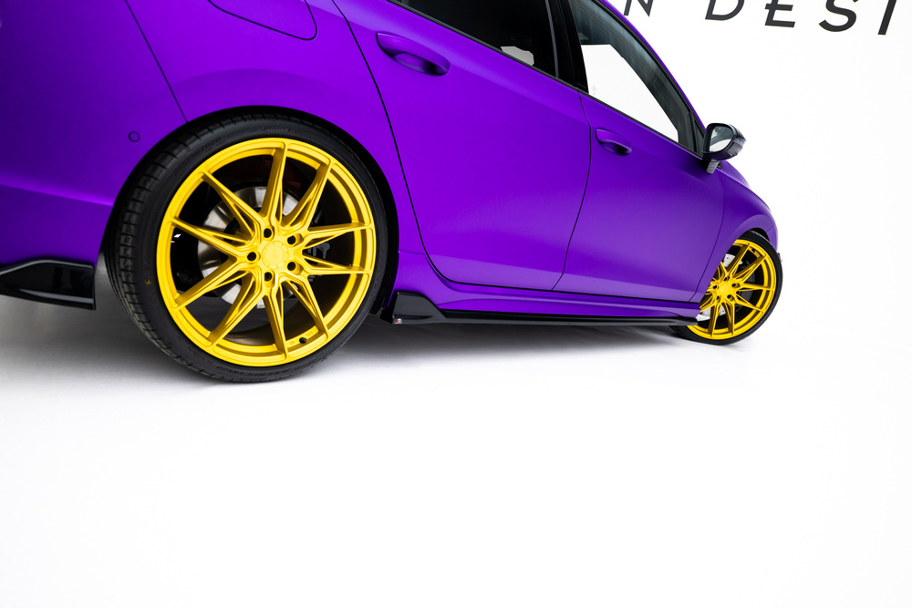 Set of Splitters V.1 Volkswagen Golf R Hatchback Mk8 Facelift