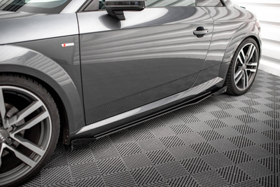 Street Pro Side Skirts Diffusers + Flaps Audi TT S / S-Line 8S