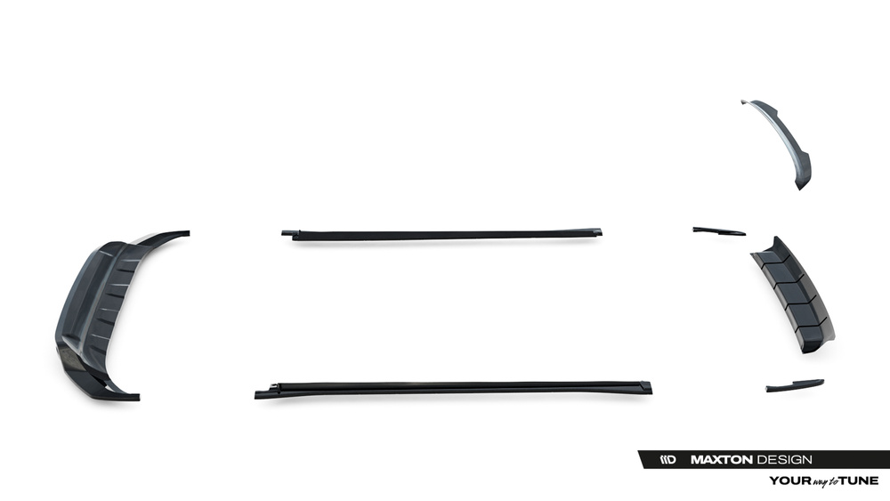 Set of Splitters Volkswagen Touareg R-Line Mk3