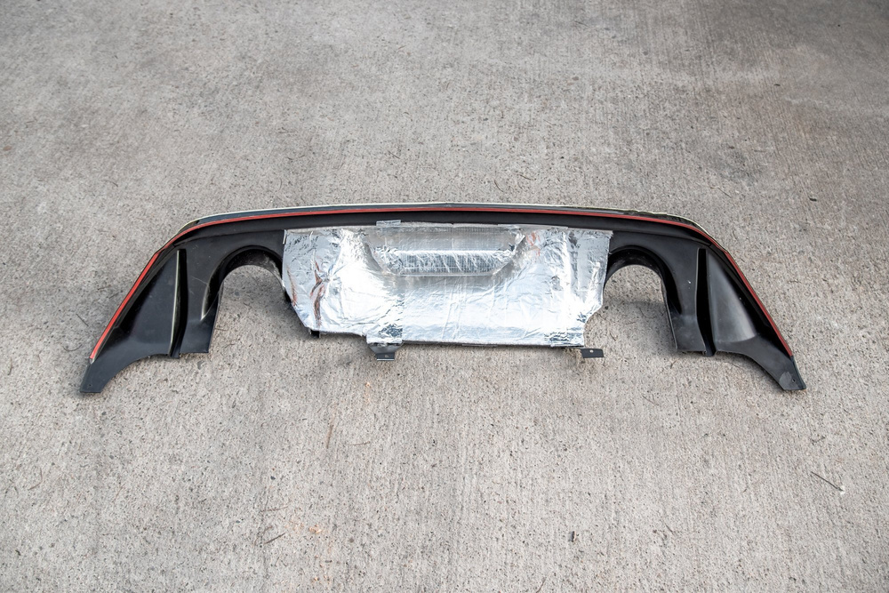 Rear Valance + Milltek Sport Exhaust Extension Ford Fiesta ST Mk8