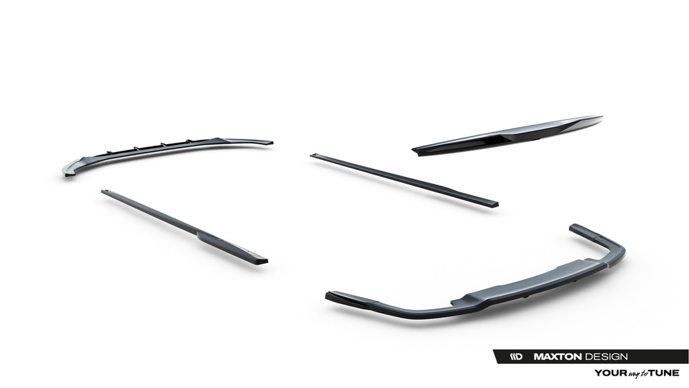 Set of Splitters Audi A5 S-Line Coupe F5 Facelift