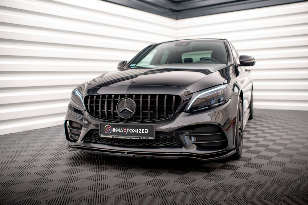 Set of Splitters Mercedes-Benz C AMG-Line Sedan / Estate W205 Facelift / S205 Facelift