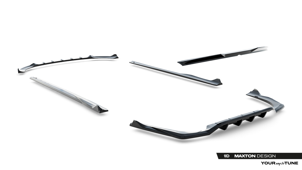 Set of Splitters Mercedes-Benz E AMG-Line Sedan W214