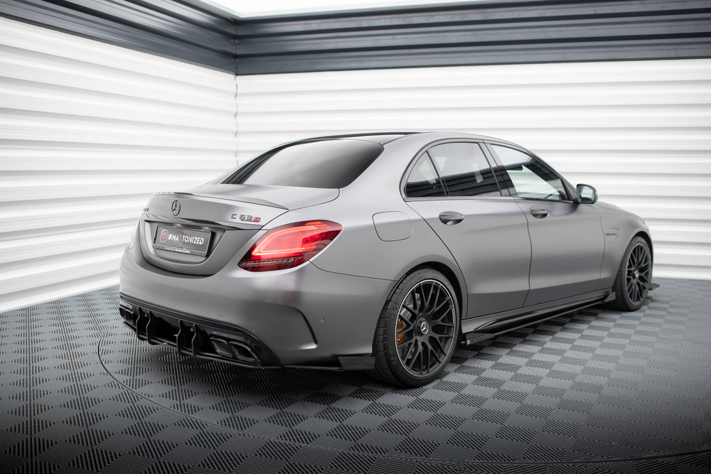 Rear Side Flaps Mercedes-AMG C63 Sedan / Estate W205 Facelift