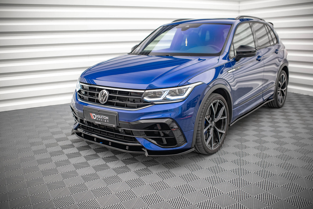 Front Splitter V.2 Volkswagen Tiguan R / R-Line Mk2 Facelift