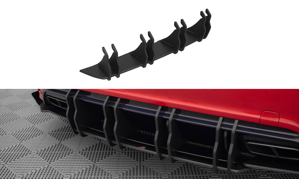 Street Pro Rear Diffuser Mercedes-Benz A 45 AMG W176 Facelift