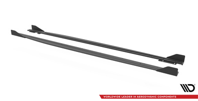 Street Pro Side Skirts Diffusers + Flaps Audi RS3 Sportback 8Y