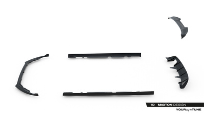 Set of Splitters V.1 Ford Fiesta ST Mk8 Facelift