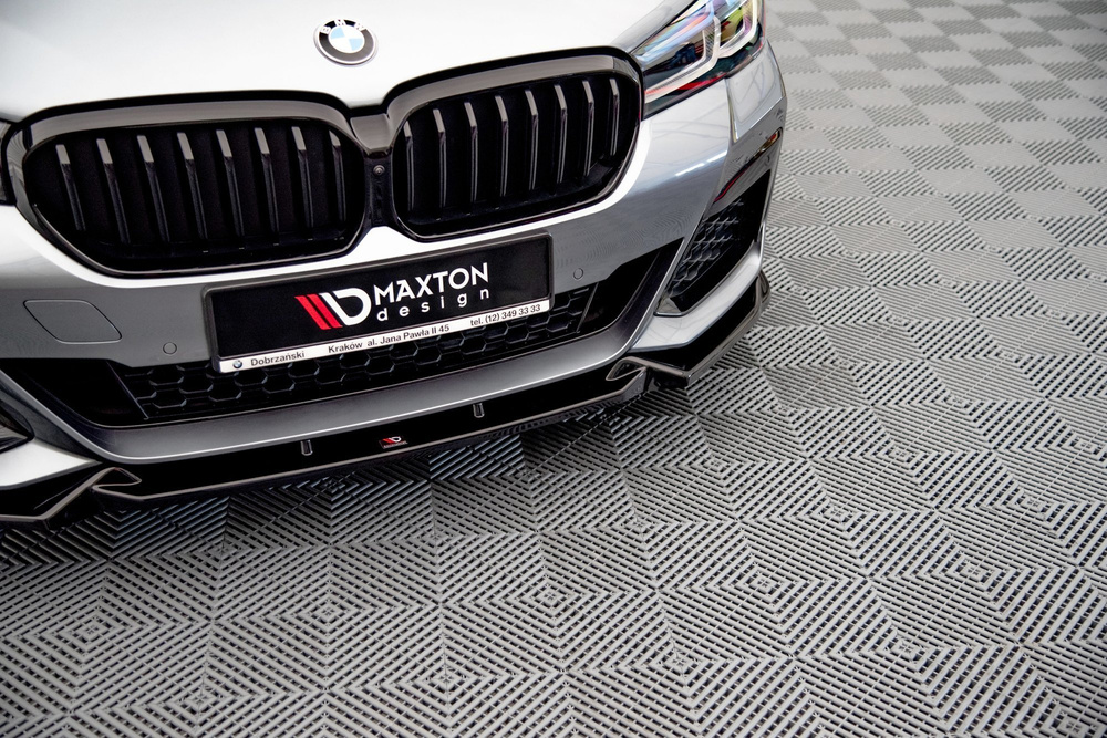 Front Splitter V.1 BMW 5 M-Pack / M550i / M550d  Sedan / Touring G30 / G31 Facelift 