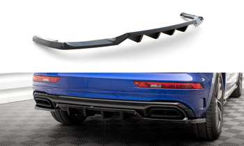 Rear Splitter (with vertical bars) Audi Q5 S-Line SUV Mk2 Facelift