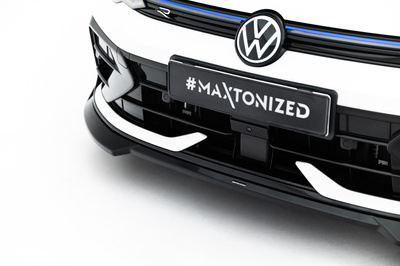 Front Splitter V.4 Volkswagen Golf R Variant Mk8 Facelift