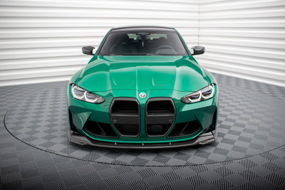 Prepreg Carbon Fiber Front Splitter V.2 BMW M3 Sedan / Touring G80 / G81