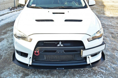 FRONT RACING SPLITTER V.1 Mitsubishi Lancer Evo X