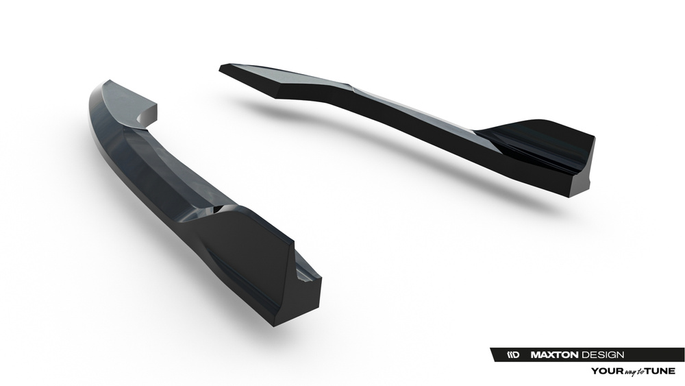 Rear Side Splitters V.1 Volkswagen Golf R Variant Mk8 / Mk8 Facelift