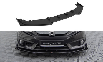 Street Pro Front Splitter + Flaps Honda Civic Mk10