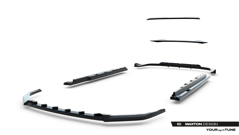 Set of Splitters Lexus RX F-Sport Mk4 Facelift