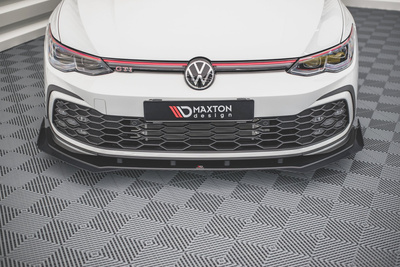 Street Pro Front Splitter + Flaps Volkswagen Golf GTI / GTE / GTD / R-Line Mk8