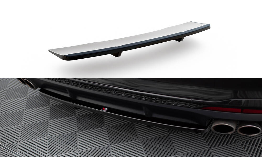 Rear Splitter (with vertical bars) Audi S4 B9 Facelift