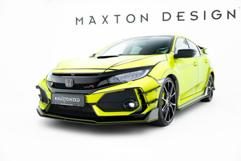 Street Pro Front Splitter V.2 Honda Civic Type-R Mk10 / Mk10 Facelift