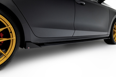 Side Skirts Diffusers V.4 Skoda Octavia RS Liftback / Combi Mk4 Facelift