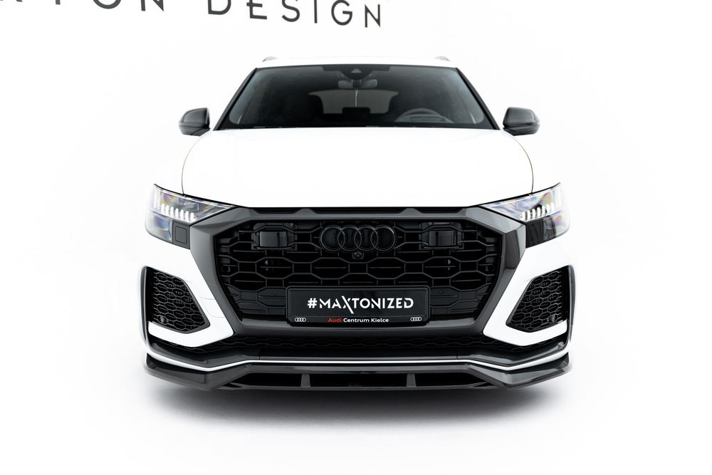 Prepreg Carbon Fiber Front Splitter Audi RSQ8 Mk1