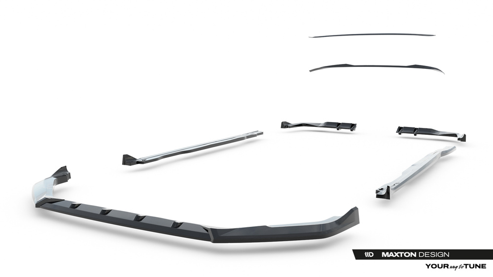 Set of Splitters V.2 Honda Civic Type-R Mk 11