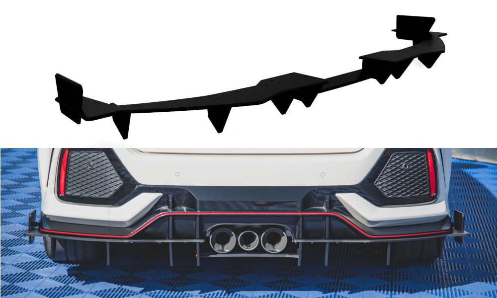Street Pro Rear Valance Honda Civic Type-R Mk10 / Mk10 Facelift