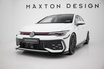 Front Splitter V.3 Volkswagen Golf GTI / GTE / R-Line Mk8 Facelift