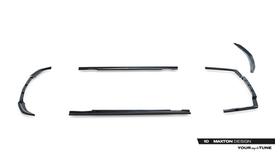 Set of Splitters Mercedes-Benz E63 AMG Sedan W212 Facelift