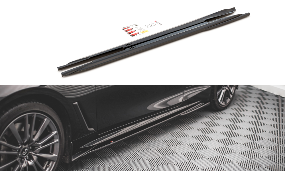 Side Skirts Diffusers Infiniti Q60 S Mk2