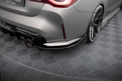 Rear Side Splitters V.5 (For rear valance v.1)  BMW M4 G82 / G82 Facelift