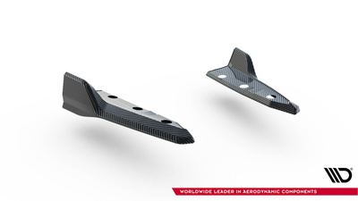 Prepreg Carbon Fiber Rear Side Splitters BMW X5 M F95 Facelift