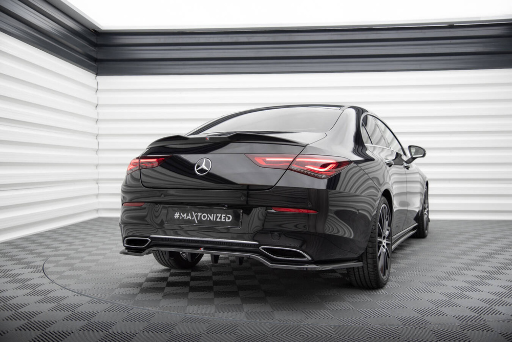 Rear Splitter (with vertical bars) Mercedes-Benz CLA Coupe C118