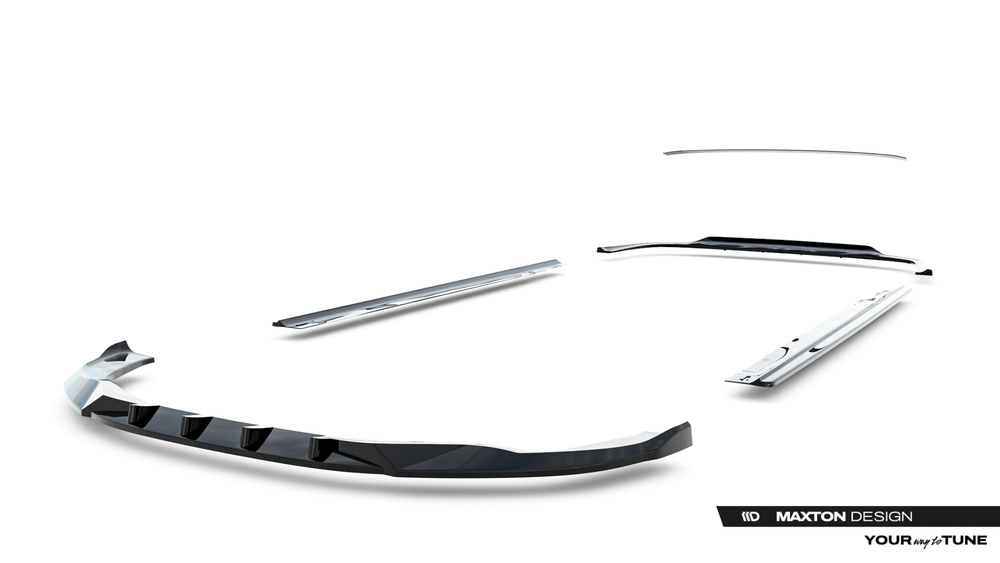 Set of Splitters Audi A8 Long D4 Facelift