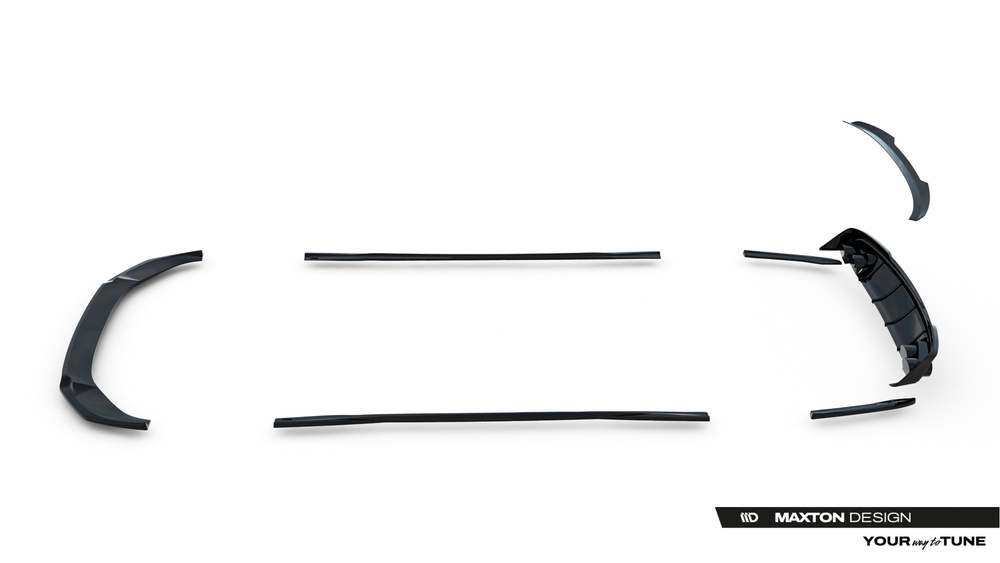 Set of Splitters Audi A6 S-Line Sedan / S6 Sedan C8
