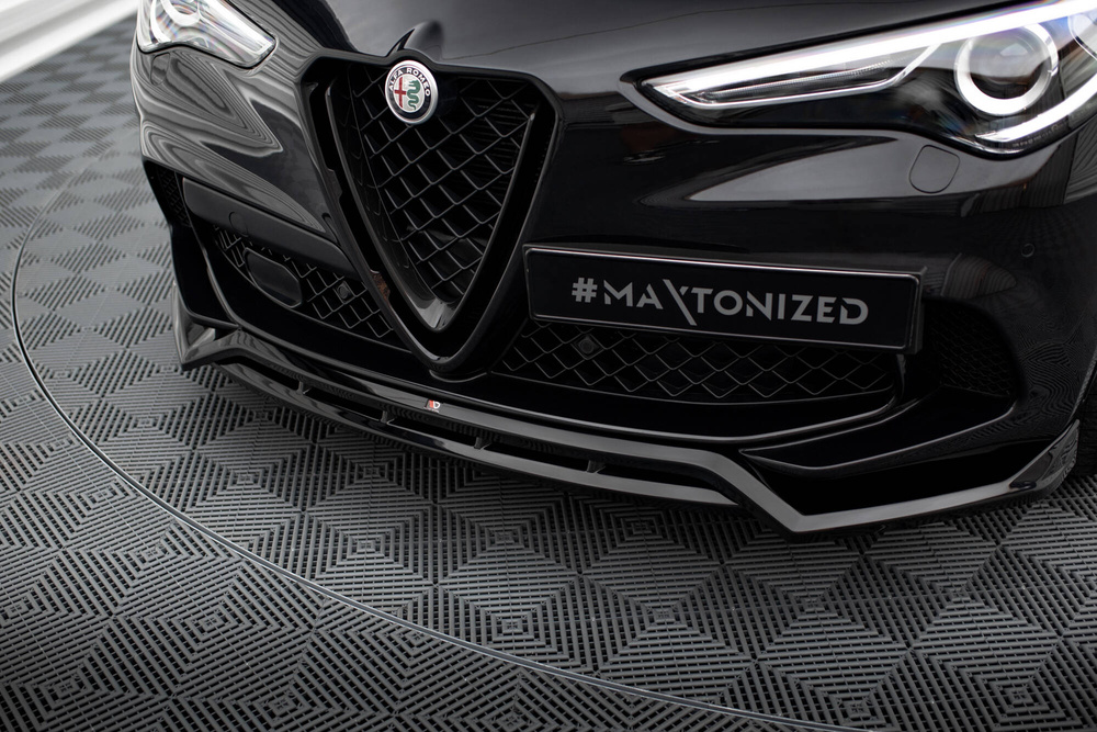 Front Splitter Alfa Romeo Stelvio Quadrifoglio Mk1