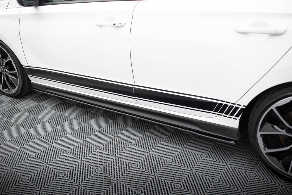 Street Pro Side Skirts Diffusers V.1 Hyundai I30 N / N-Line Hatchback / Fastback Mk3 / Mk3 Facelift