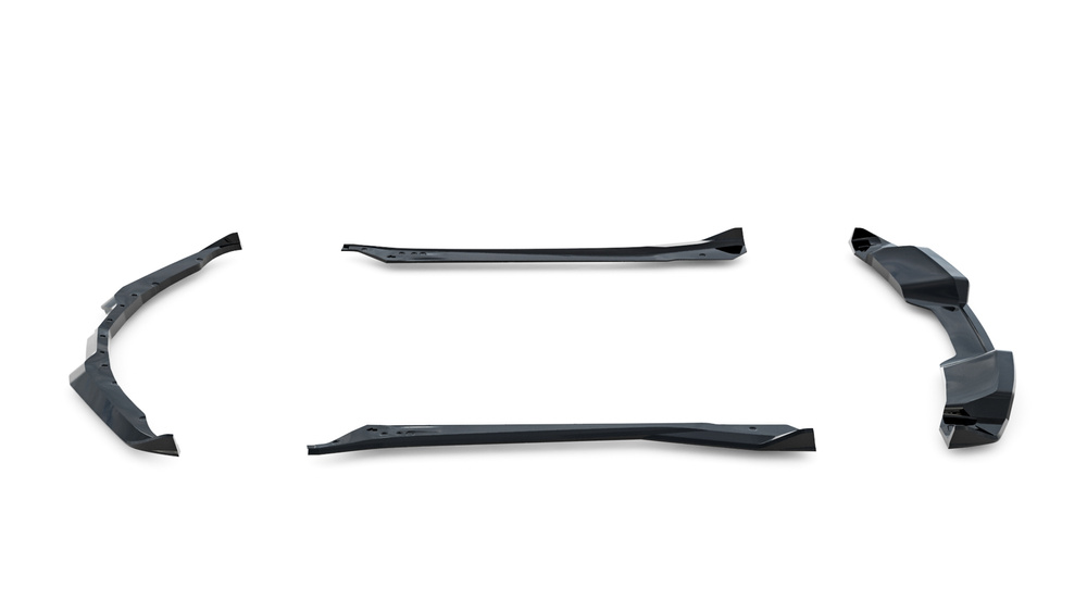 Set of Splitters Chevrolet Corvette Stingray C7