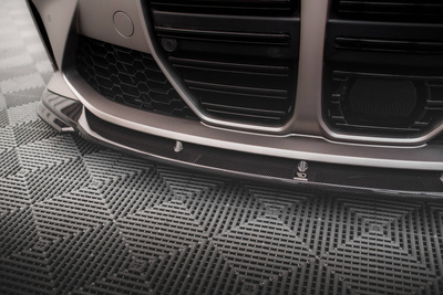 Prepreg Carbon Fiber Front Splitter V.2 BMW M4 G82 / G82 Facelift