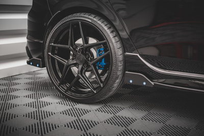 Rear Side Splitters V.2 + Flaps Volkswagen Golf R Hatchback Mk8