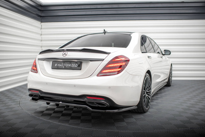 Rear Splitter (with vertical bars) Mercedes-Benz S AMG-Line W222 Facelift